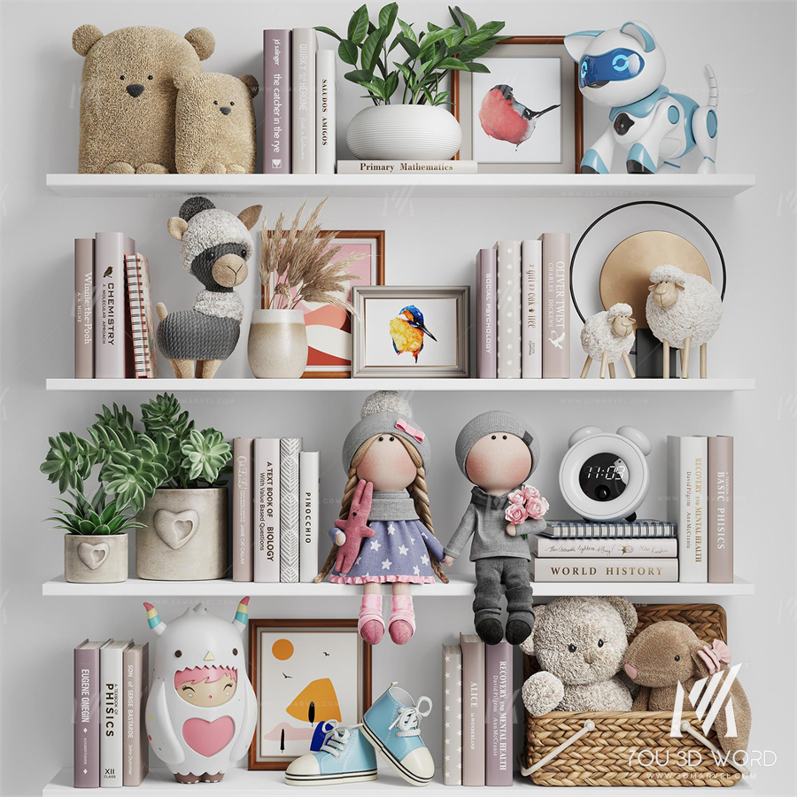 Decor set for girls